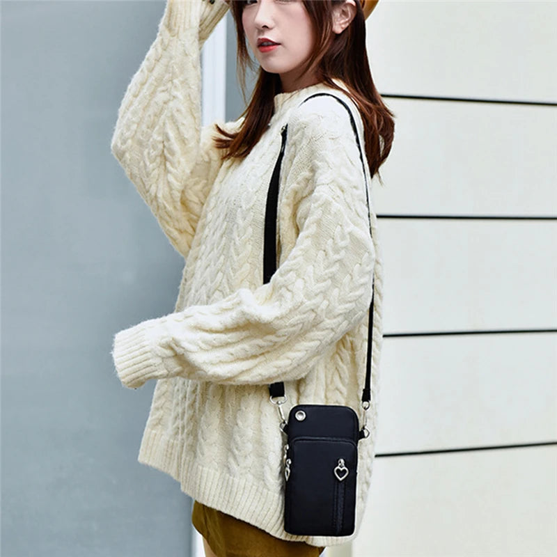 Woman Messenger Bag Mini Shoulder Bag Diagonal Multi-Function