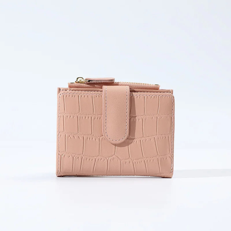 Women's PU Leather Coin Purse Hand Bag Short Wallet Credit Card Holder