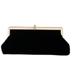 Velvet Party Clutch Purse Wedding Evening Bag Chain Bag
