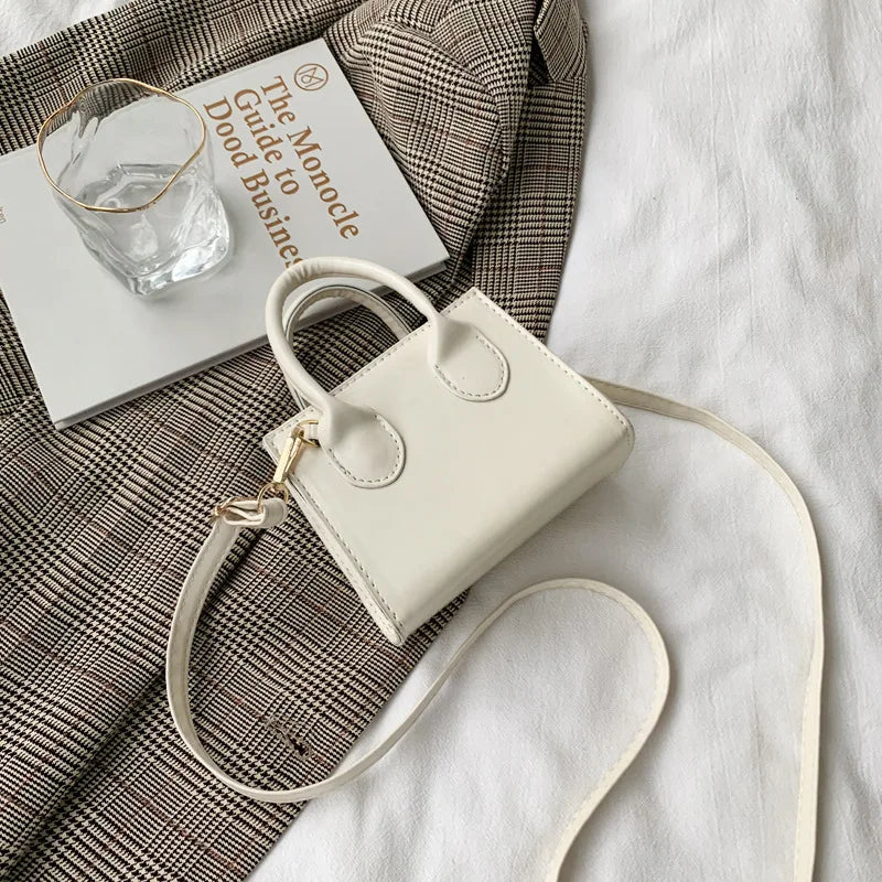 Retro Mini Handbag Literary Crowds Shoulder Messenger Female Bag Handbags