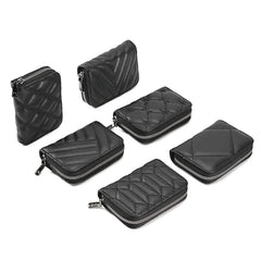Women Small Wallet Card Purse Card Bag Female Zipper Business Card Case