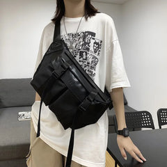 Large Capacity Unisex Fanny Pack Street Wear Chest Bag Hip Hop Crossbody bag