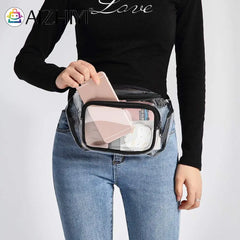 Clear Fanny Pack Waterproof Waist Bag Stadium Approved Clear Purse