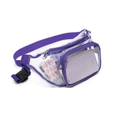 Clear Fanny Pack Waterproof Waist Bag - Stadium Approved