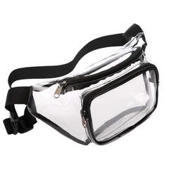 Clear Fanny Pack Waterproof Waist Bag Stadium Approved Clear Purse