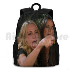 Woman Yelling Outdoor Hiking Backpack Riding Climbing Sports Bag