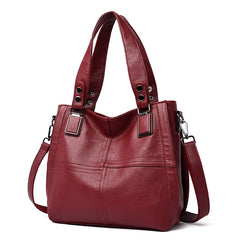 Women Portable Big Bag Autumn Winter Mother Bag Casual Satchel Handbag
