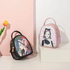 Mini Diagonal Bag for Women Summer Phone Shoulder Cross Body Bag