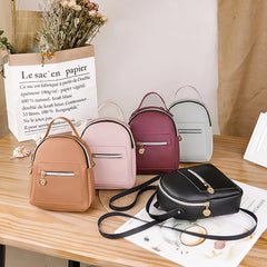 Women Mini Handbag Daily Backpack Convertible Bag Small Pouch
