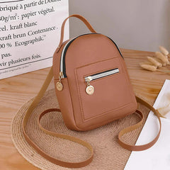 Women Mini Handbag Daily Backpack Convertible Bag Small Pouch