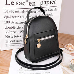 Women Mini Handbag Daily Backpack Convertible Bag Small Pouch
