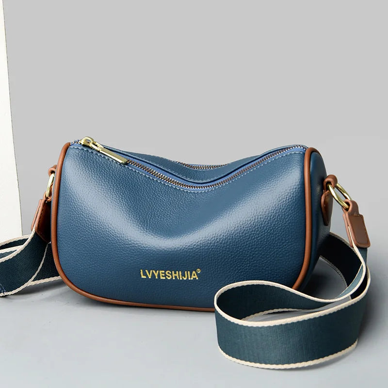 Soft Leather Purses Handbags w/ Shoulder Crossbody Bags