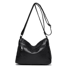 Women's Soft Leather Purses and Handbags with Crossbody Shoulder Bag