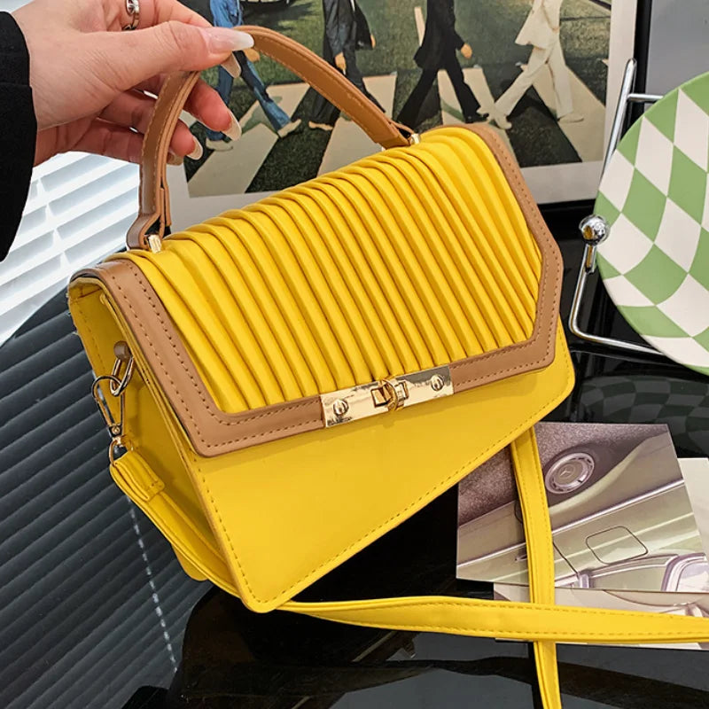 Women Sweet Bags Leisure Shoulder Messenger Bag Small Square Bag