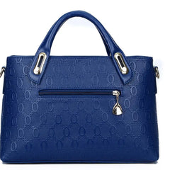 Vintage Women's Handbag Set - 4 Piece Shoulder Bag Collection