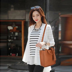Women 4pcs PU Leather Shoulder Bag Set