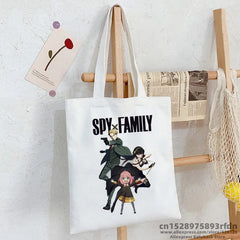SpyFamily Shopping Bag Graphic Tote Harajuku Canvas