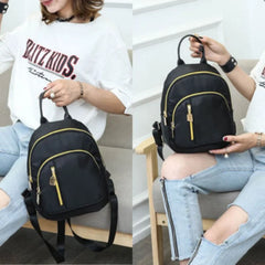 Women Anti-theft Backpack Waterproof Fabric Large Female Shoulder Bag
