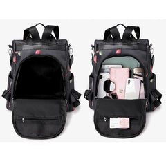 Anti-theft Oxford Backpack Waterproof Satchel Shoulder Bag