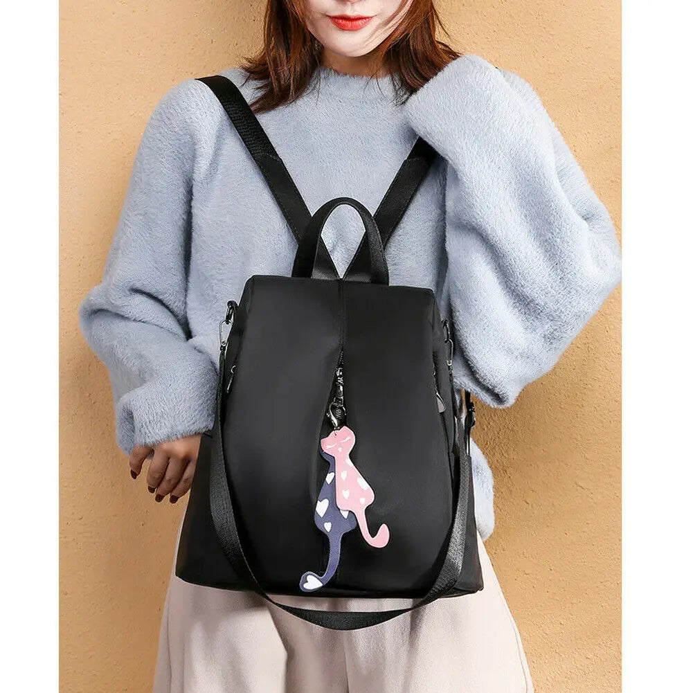 Women Anti-theft Oxford Backpack Waterproof Shoulder Bag
