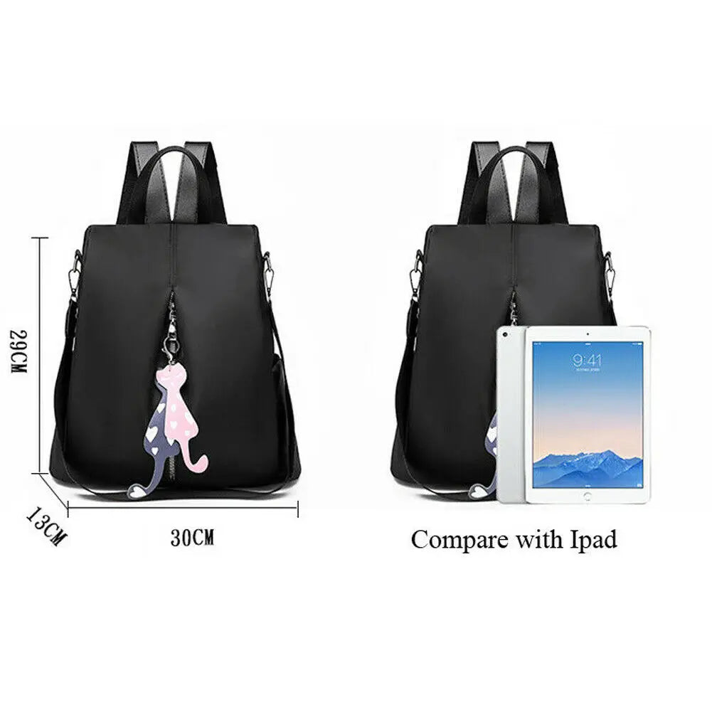 Women Anti-theft Oxford Backpack Waterproof Shoulder Bag