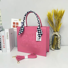 Women Tote Bag with Crossbody Strap, Shoulder Handbag for Women