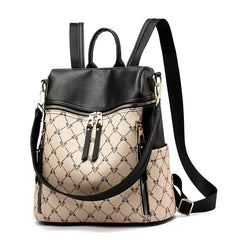 Women Backpack PU Leather Handbag School Bag for Teenage Girls