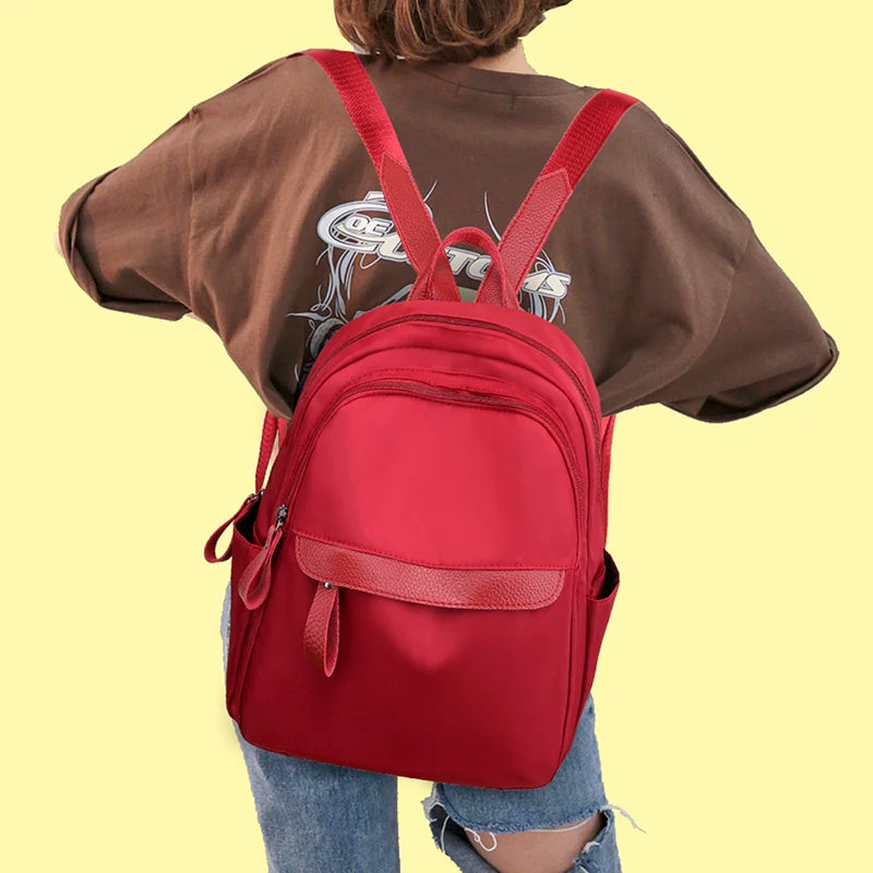Women Backpack Casual Rucksack Oxford School Shoulder Bag Waterproof Backpacks