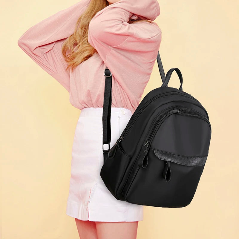 Women Backpack Casual Rucksack Oxford School Shoulder Bag Waterproof Backpacks