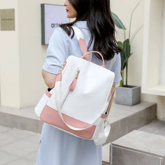 Women Backpack Casual Shoulder Bag Anti-theft Back Zipper Nylon Female Daypack