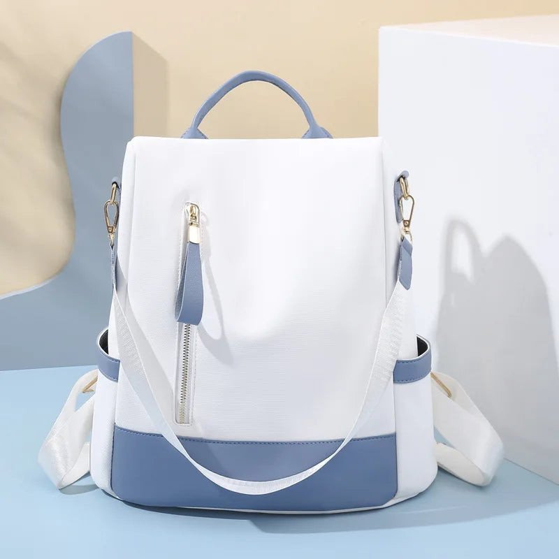 Women Backpack Casual Shoulder Bag Nylon Fabric