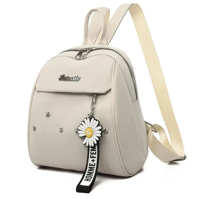 Women Backpack Daisy Female Travel Back Pack Waterproof University School