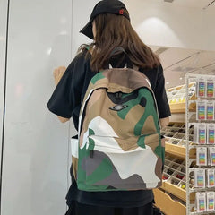 Print Mochila Girls Boys Travel Rucksack Waterproof College Laptop Bag