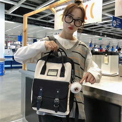 Women Backpack Female Bag School For Teenage Girl Waterproof Rucksack