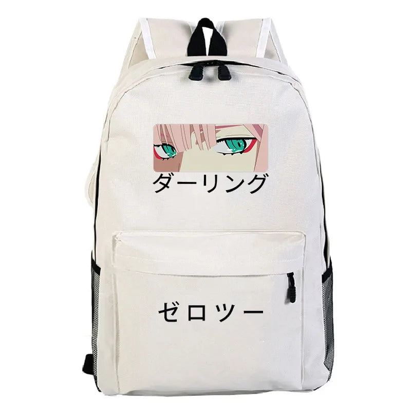 Anime Print Women Backpack Female Shoulder Bag Casual Girls Backbag