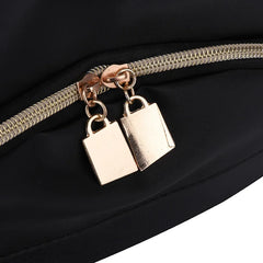 Girl Preppy Style School Bag Teenager Travel Rucksack Bear Pendant