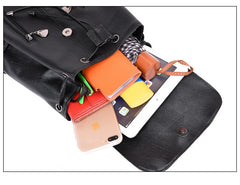 Women Backpack Girls School Bags Large Capacity Book Bag Multi-pocket