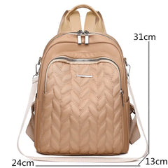Anti-theft Oxford Backpack for Women Large Capacity Girl School Bag