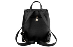 PU Leather Women Backpack School Bags For Teenagers Girls