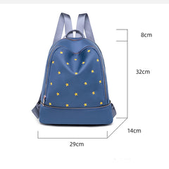 Women Backpack Lady Oxford Waterproof Travel Bagpack Comfortable Bag