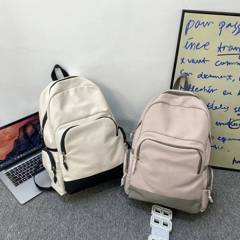 Large Capacity Schoolbag For Teenagers Girl Boy Laptop Backpack