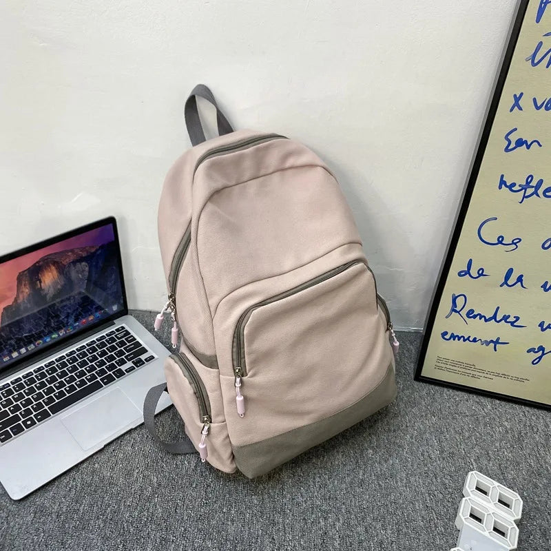 Large Capacity Schoolbag For Teenagers Girl Boy Laptop Backpack