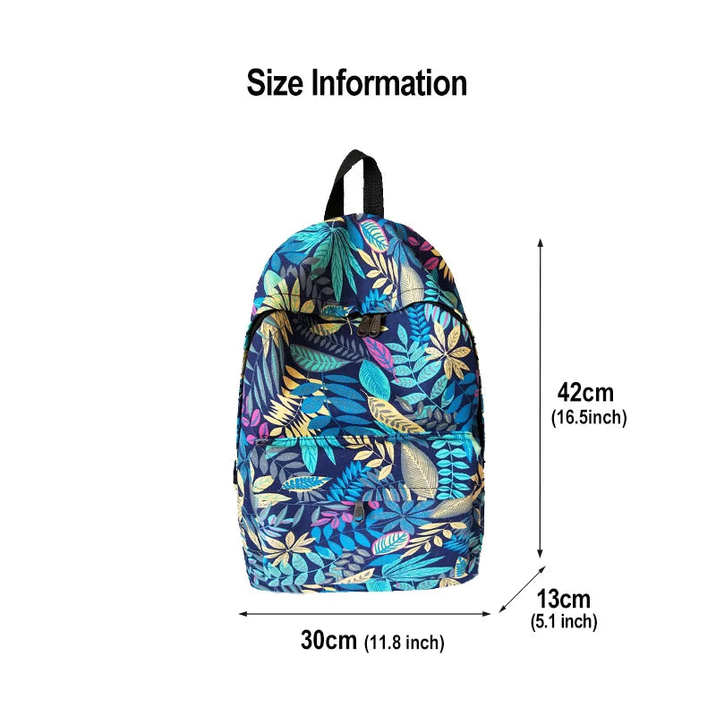 Nylon Travel Backpacks Student School Bag Laptop Male Female Book Bags