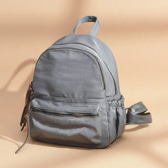 Women Backpack Nylon Waterproof School Bag For Teenagers Girls