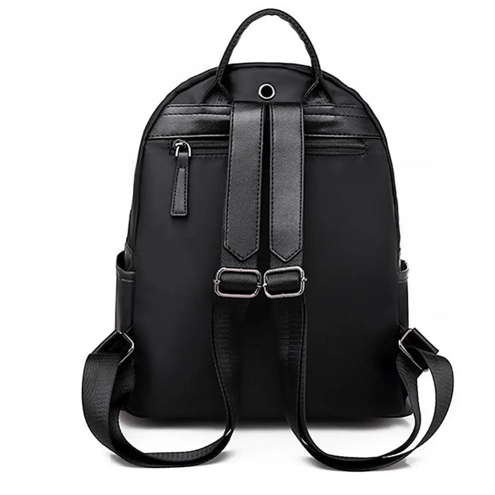Waterproof Oxford Backpack for Women with Earphone Jack