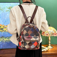 Women Backpack PU Leather Tassel Bags High Female Shoulder Bag Large Capacity