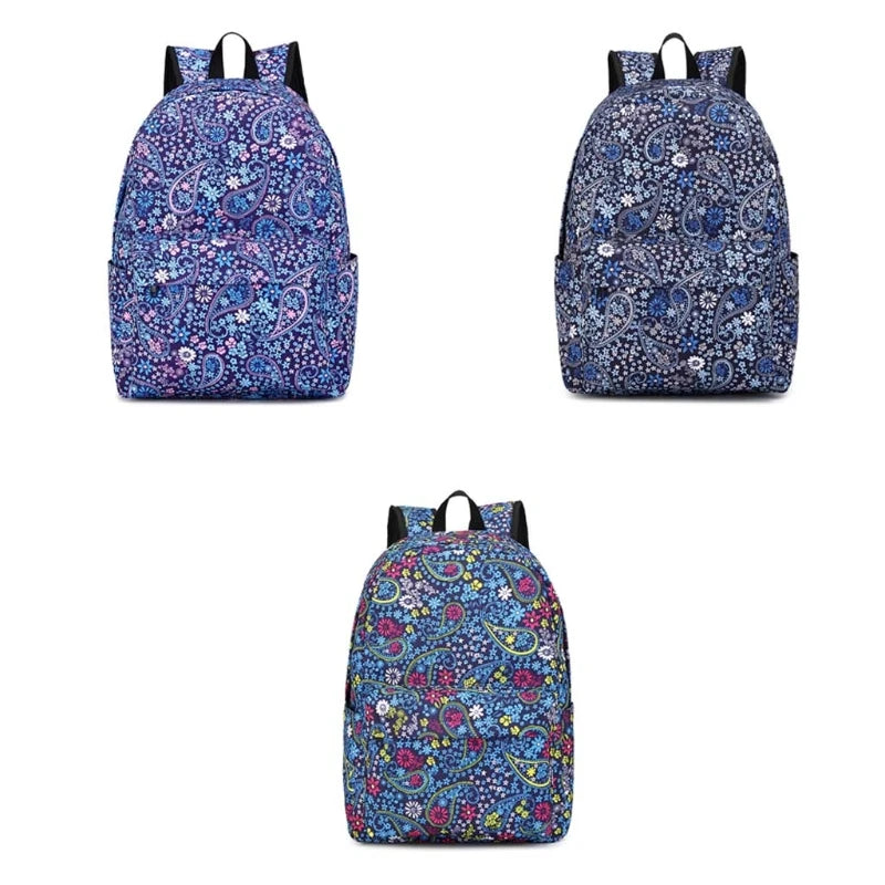 Women Backpack Printing College School Bookbag Travel Daypack