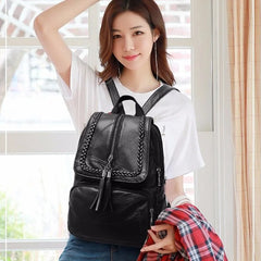 Women Backpack School Bag Waterproof Travel Shoulder Bag