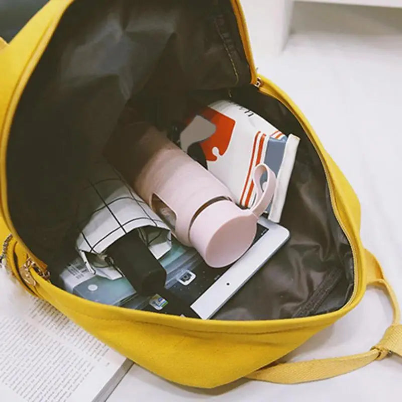 Women Backpack School Bag for Teenager Girls Vintage mochila escolar