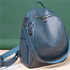 Women Backpack Shoulder Bag Academy Bagpack PU